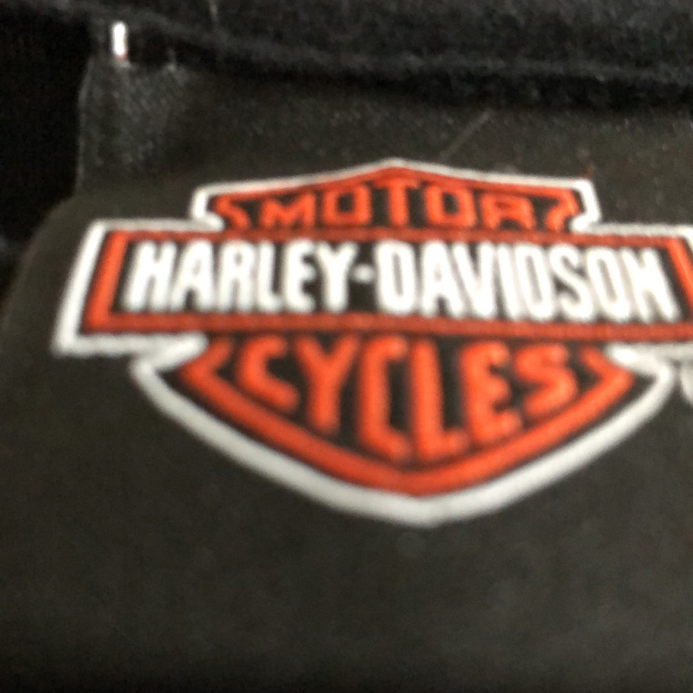Given as Gift! Harley-Davidson Long-Sleeve Top - Picture 8 of 9